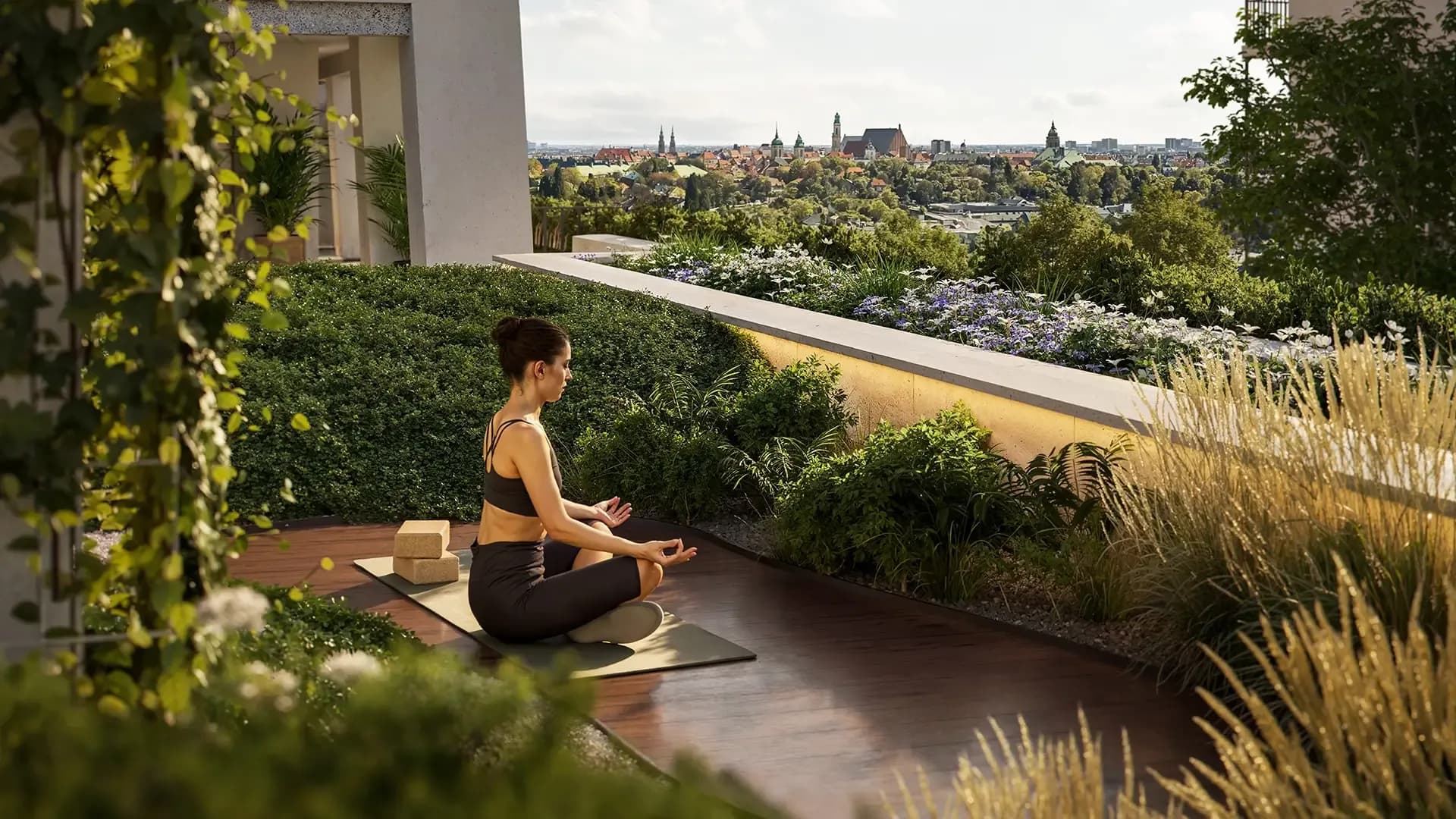 Wizualizacja z tarasu Murano